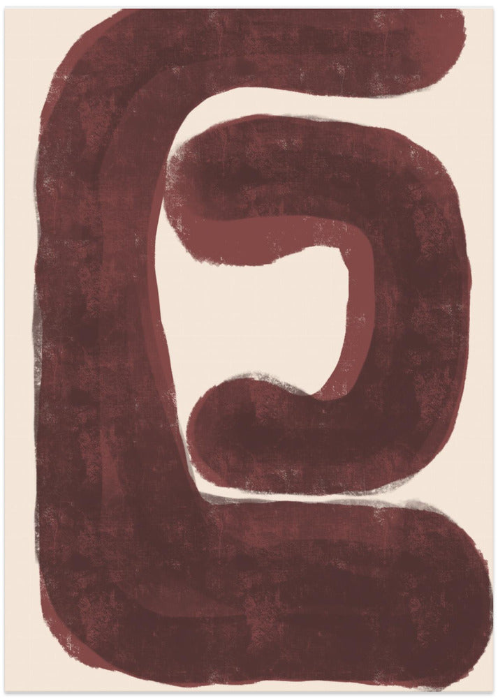 Abstract Shape No.4 - Art Print by THE MIUUS STUDIO