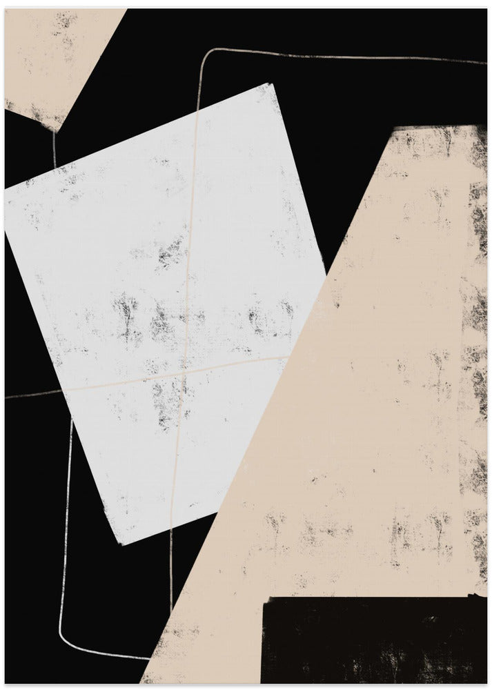 New Abstract No.4 - Art Print by THE MIUUS STUDIO