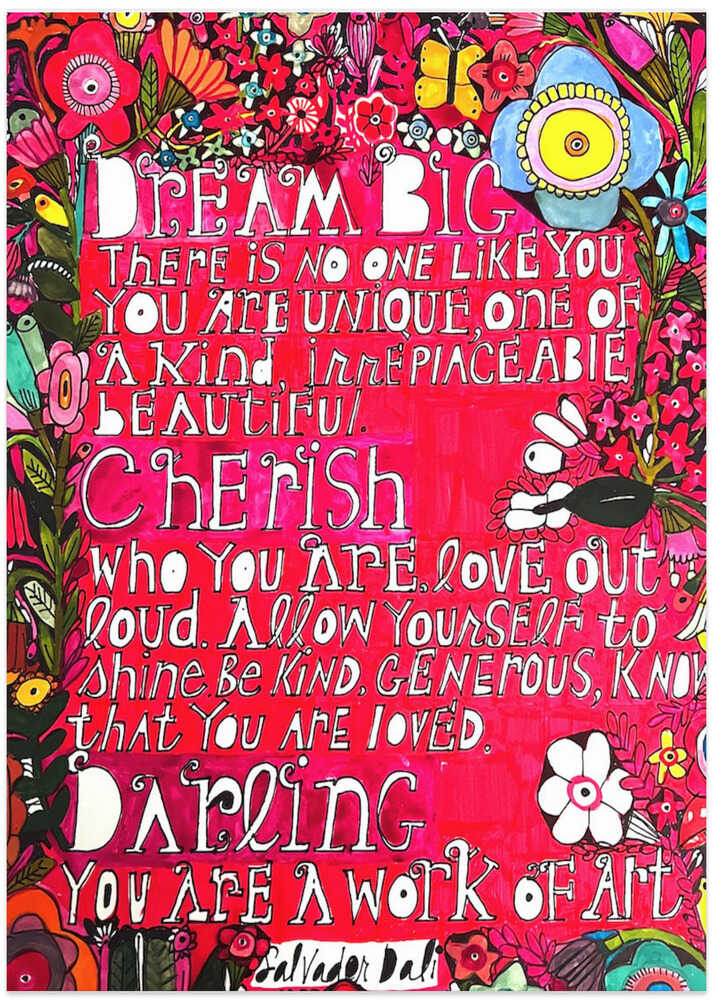 Dream Big - Art Print by Sharon Nullmeyer