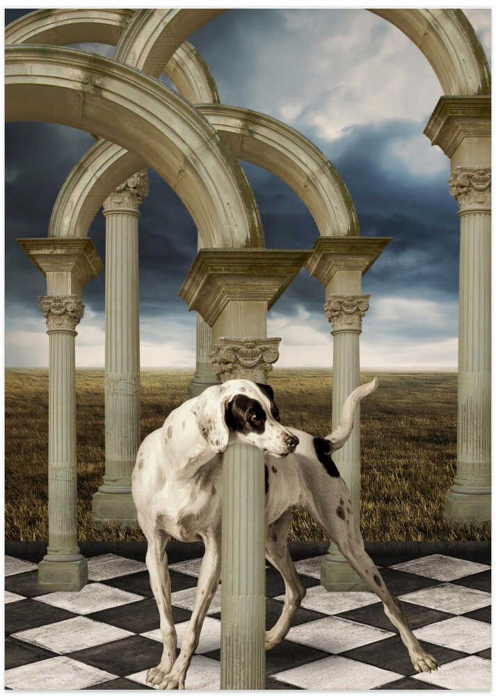 Confused - Art Print by Marja van den Hurk