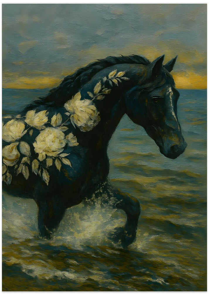 Midnight Rider - Art Print by HUGO