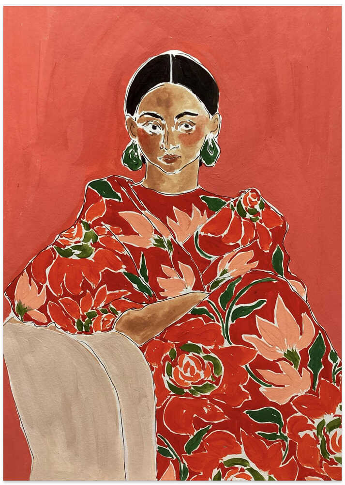 Mother - Art Print by Rushati Chowdhury