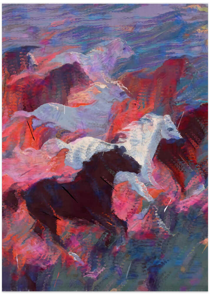 Wild Radiance - Art Print by Uma Gokhale