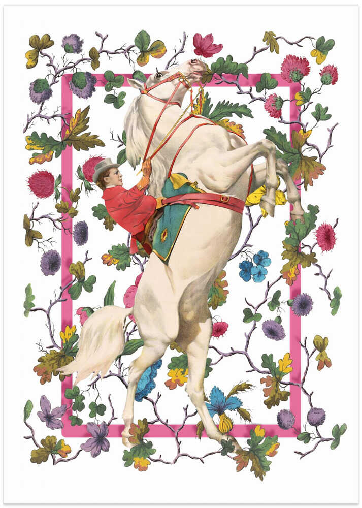 La Cavalière - Art Print by Marja van den Hurk
