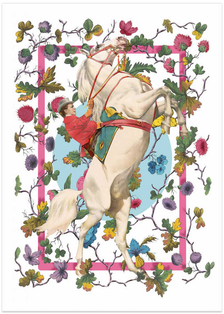 La Cavalière - Art Print by Marja van den Hurk