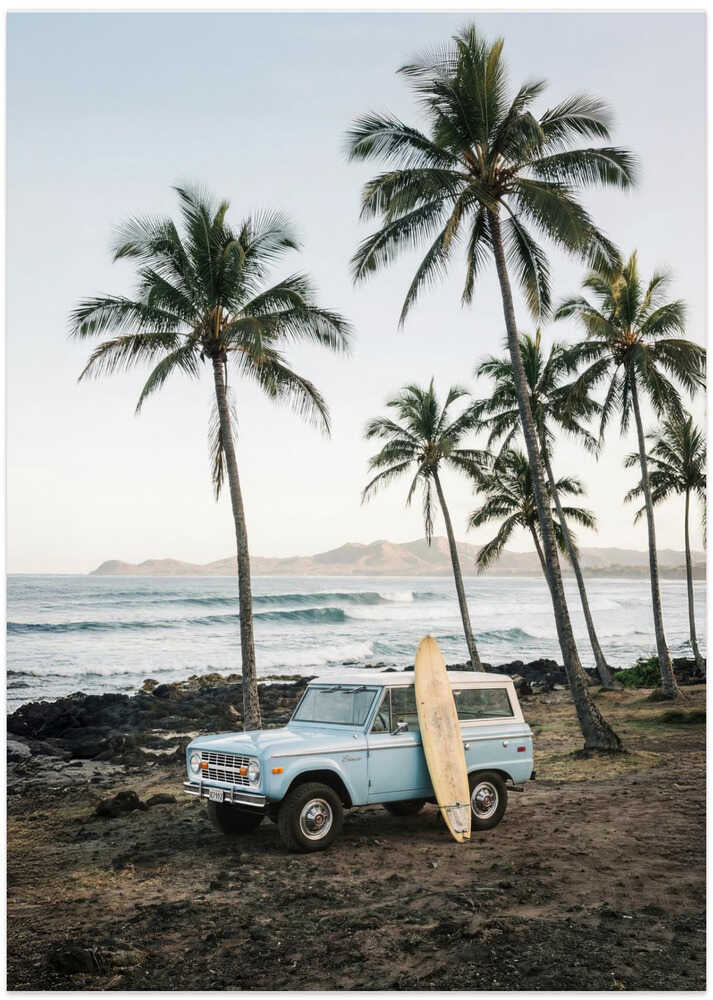At the Beach - Art Print by Kathrin Pienaar