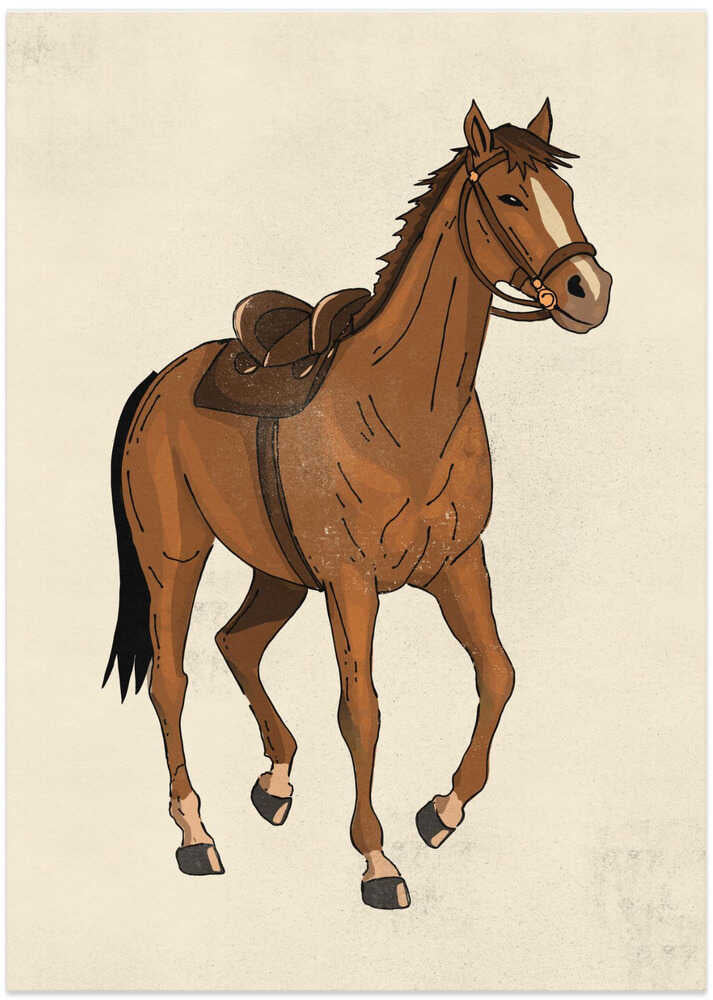 Horse - Art Print by Nicholas