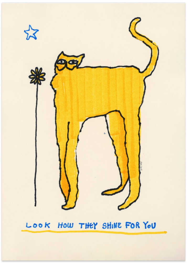 Look How They Shine for You - Art Print by EDEN KALIF