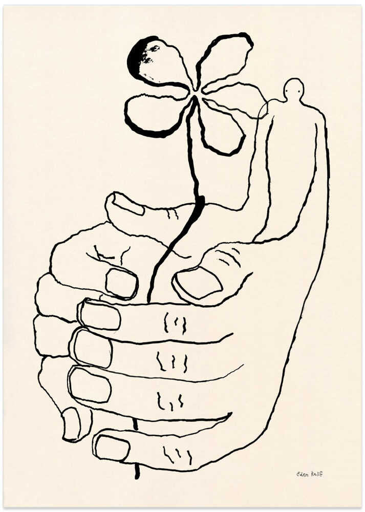 Let It Grow - Art Print by EDEN KALIF