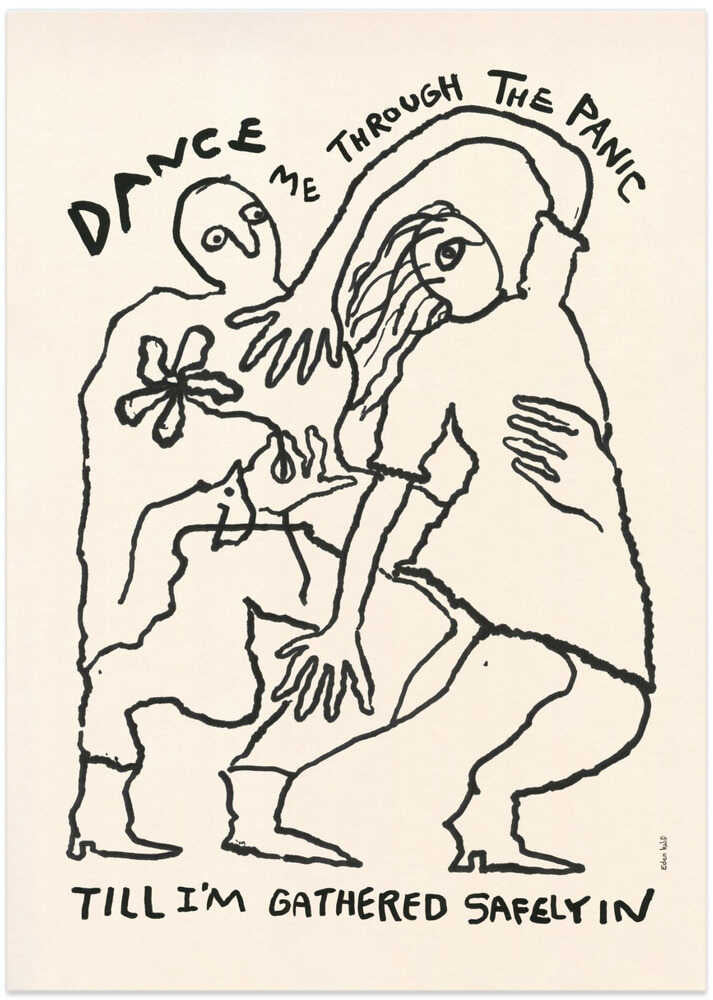 Dance Me To the End of Love - Art Print by EDEN KALIF