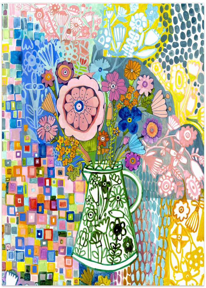 Power of Pastels - Art Print by Sharon Nullmeyer