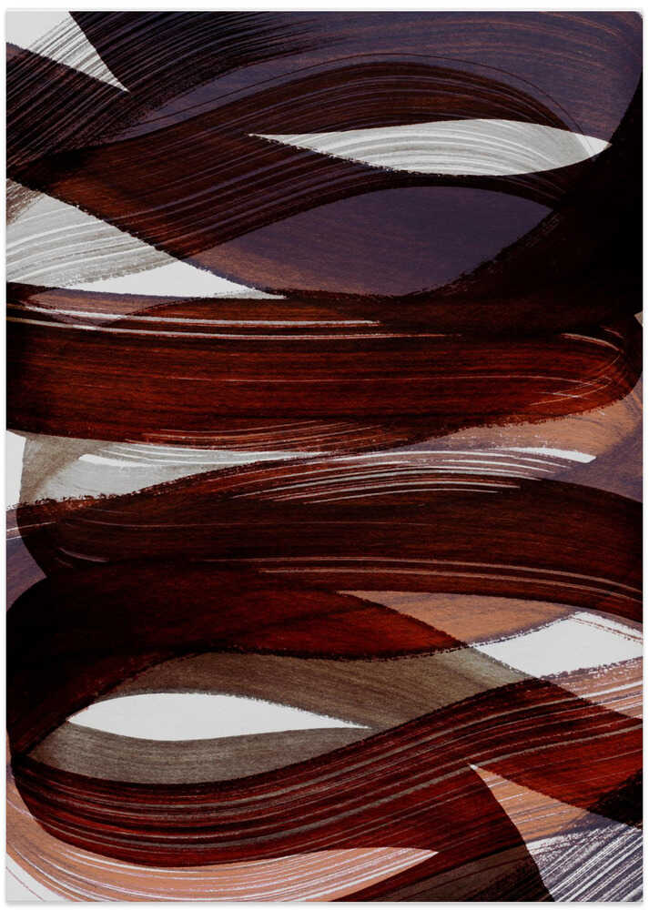 Dynamic Abstract Flow - Art Print by Mareike Böhmer