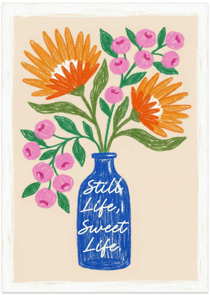 Still Life Sweet Life - Art Print by Melloi Art Prints