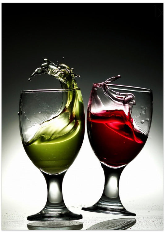 Glass dance - Art Print by Albert Lukman