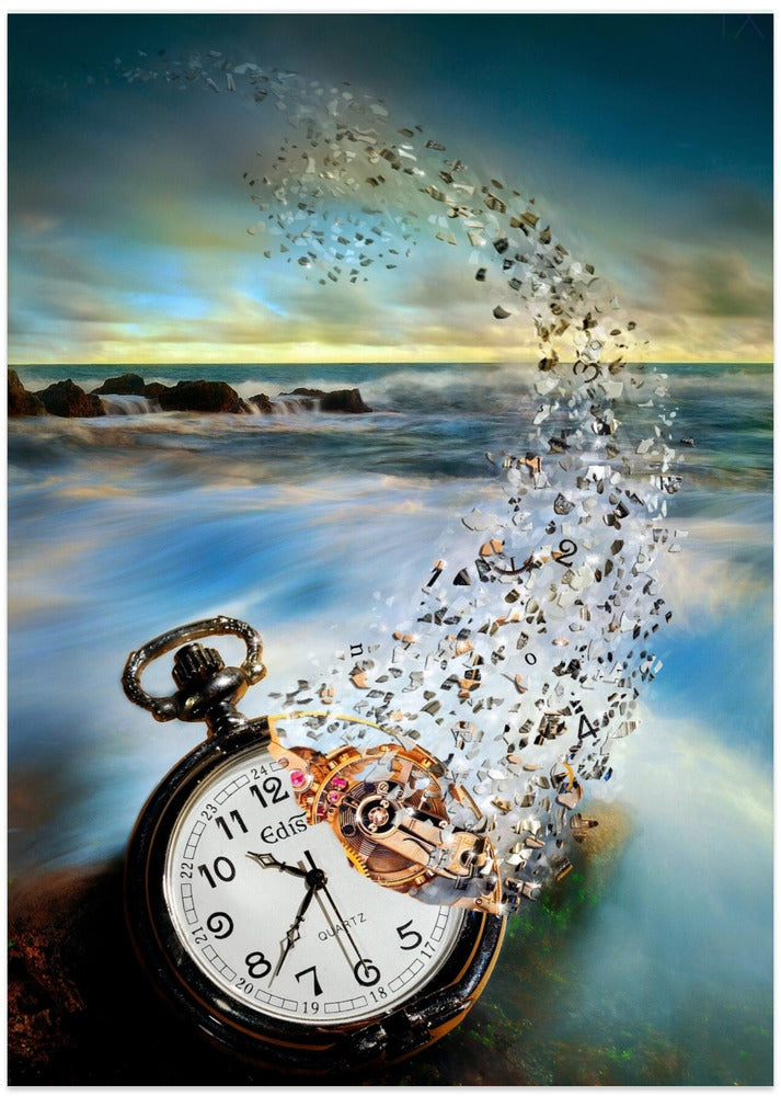 The Vanishing Time - Art Print by Sandy Wijaya