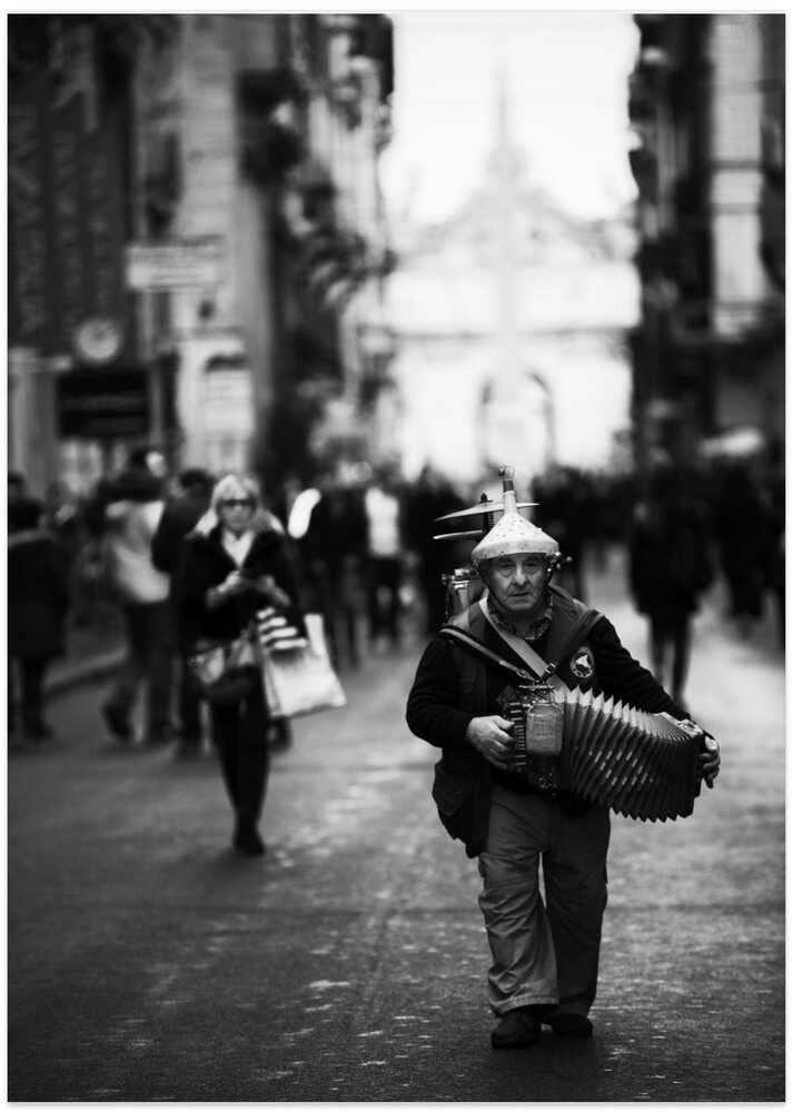 Orchestra-man - Photo Art Print by Julien Oncete