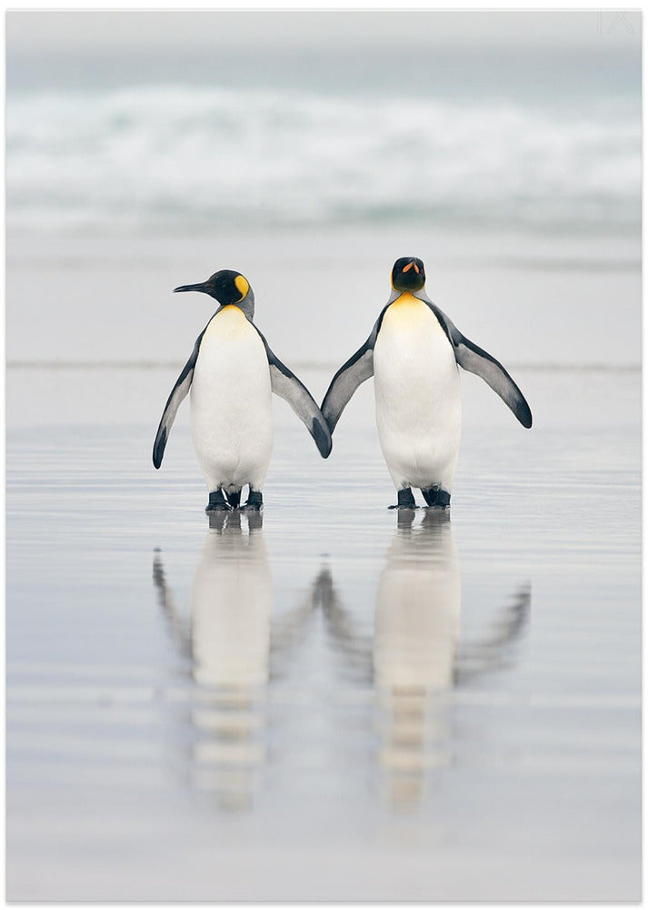 Friends - Art Print by Joan Gil Raga