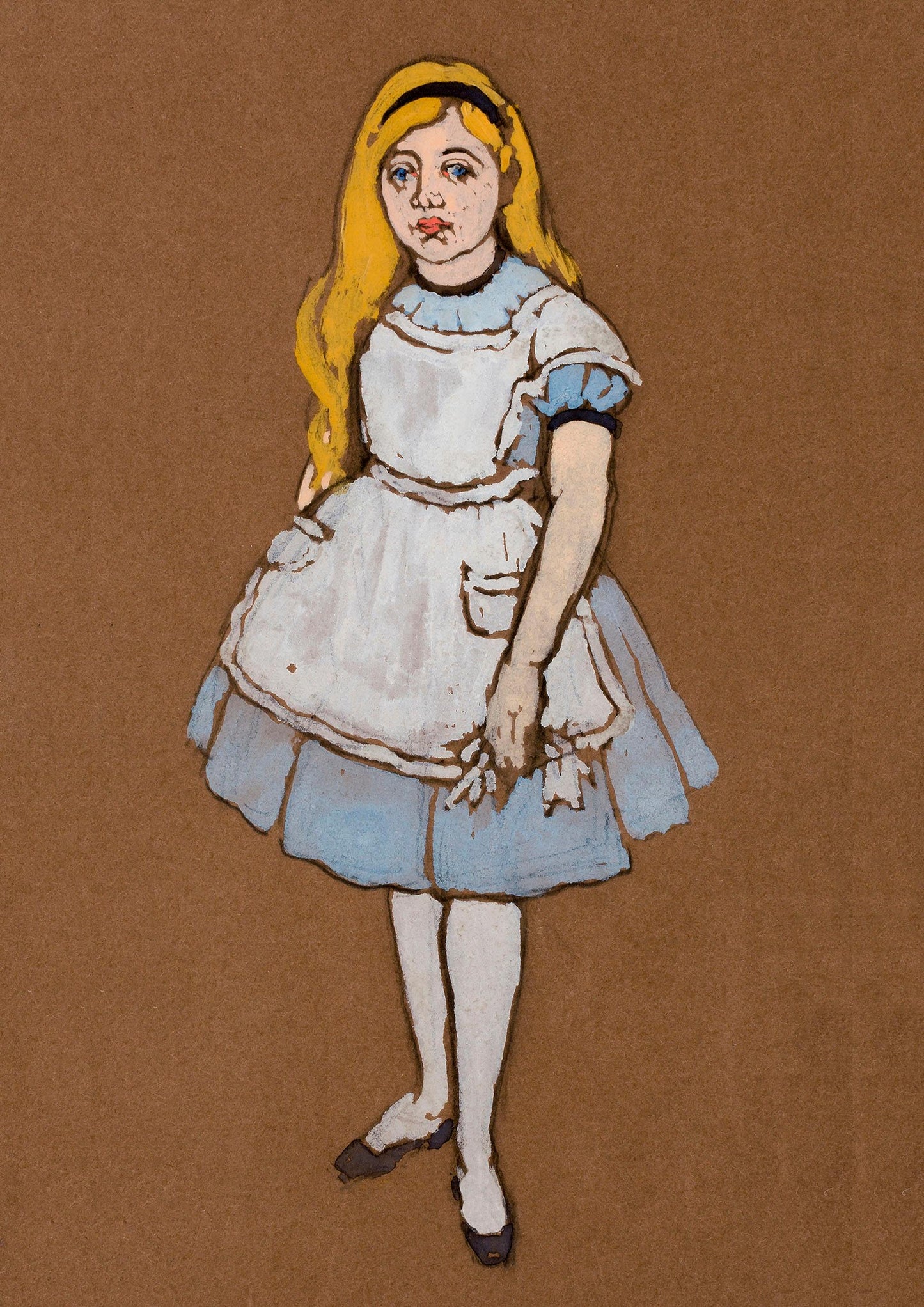 ALICE PRINT: Costume Design Artwork for Alice in Wonderland - Pimlico Prints