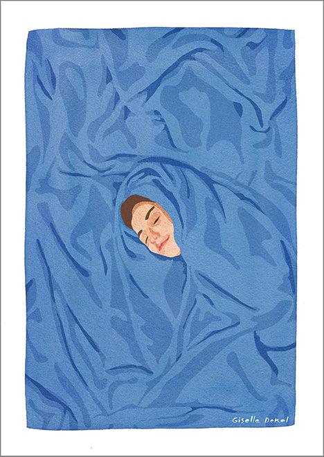 COSY BEDROOM: Art Print by Giselle Dekel - Pimlico Prints