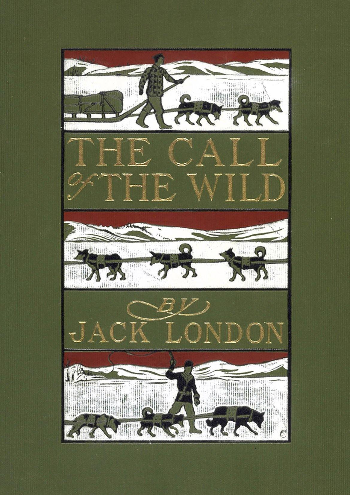 CALL OF THE WILD PRINT: Vintage Jack London Book Cover Art Poster - Pimlico Prints