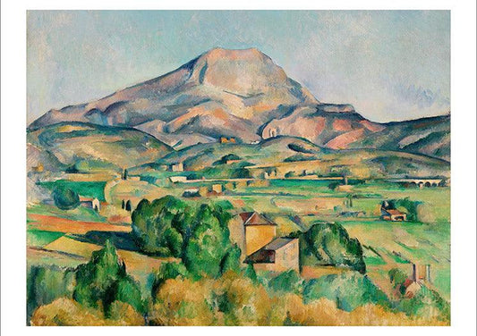 PAUL CEZANNE: Mont Sainte-Victoire, Fine Art Print - Pimlico Prints
