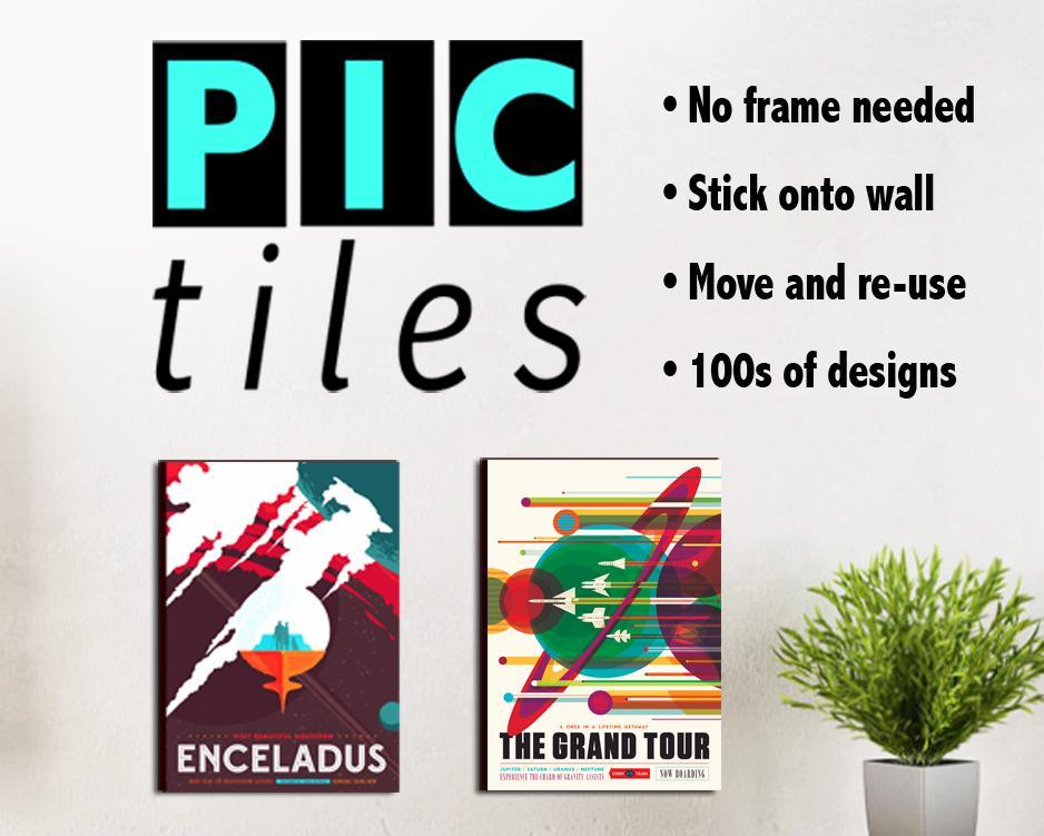 PICTILES: Upgrade Paper Prints Onto PVC Tiles - Pimlico Prints