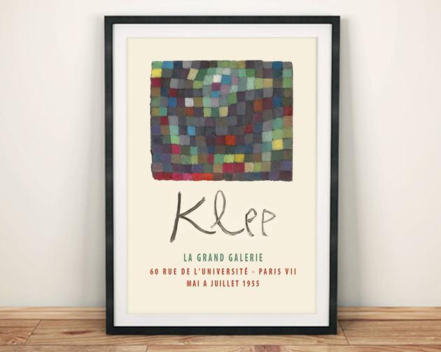 PAUL KLEE POSTER: Gallery Exhibition Print - Pimlico Prints