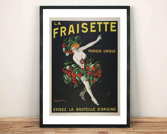 LA FRAISETTE POSTER: Vintage Advertising Art Print - Pimlico Prints