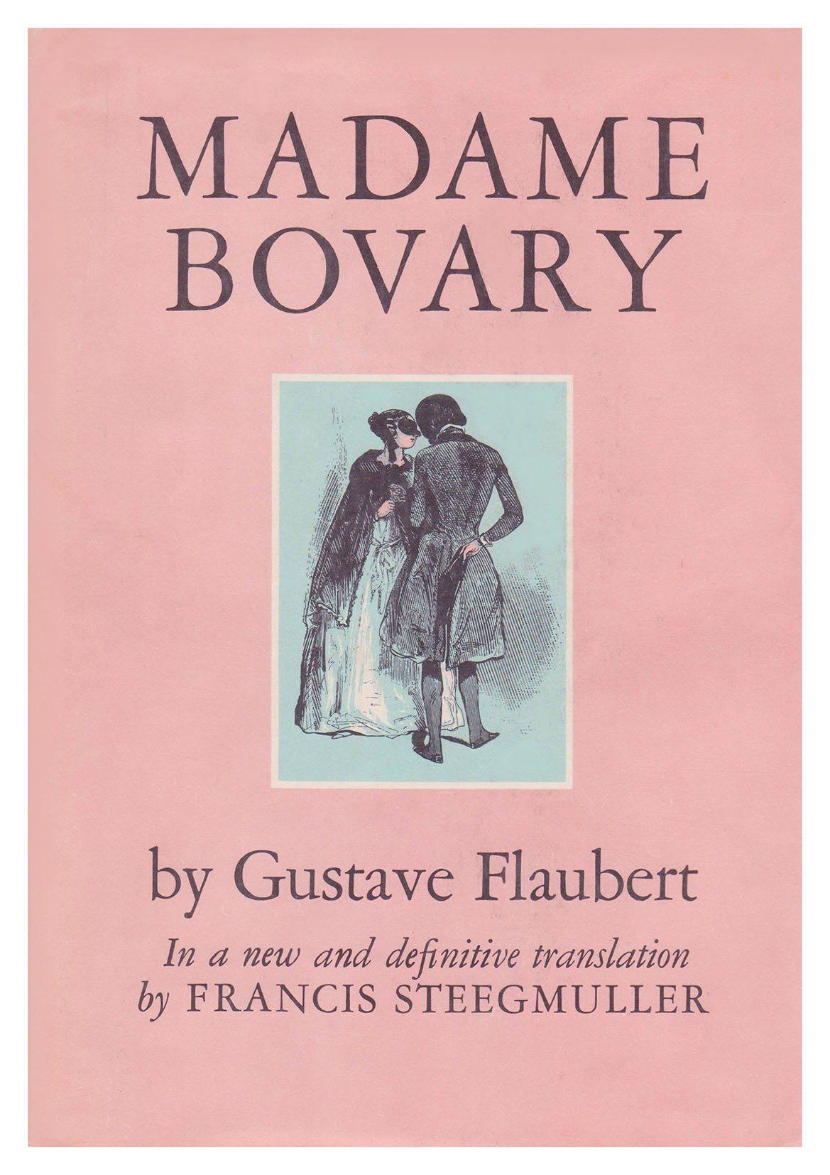 MADAME BOVARY POSTER: Vintage Flaubert Book Cover Art Print - Pimlico Prints