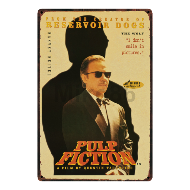 Pulp Fiction Movie Poster - Quentin Tarantino - Alternate #6 - Helia Beer Co