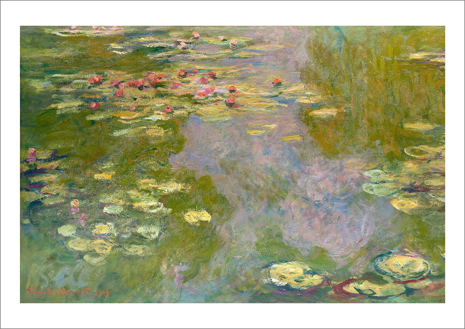 CLAUDE MONET PRINTS: Water Lilies, Fine Art Reproductions - Pimlico Prints