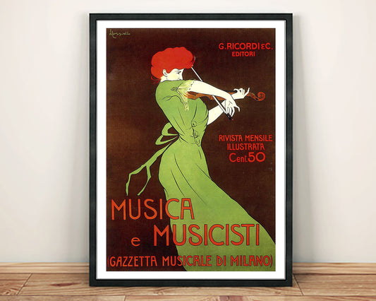 BECHSTEIN POSTER: Vintage Piano Advert Print