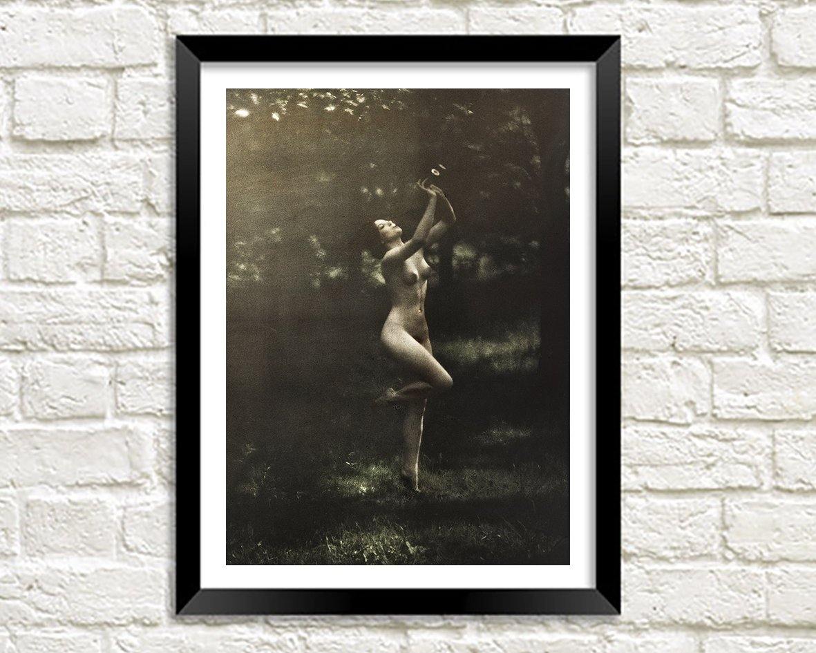 NUDE DANCER PRINT: Vintage Photography by Arnold Genthe - Pimlico Prints