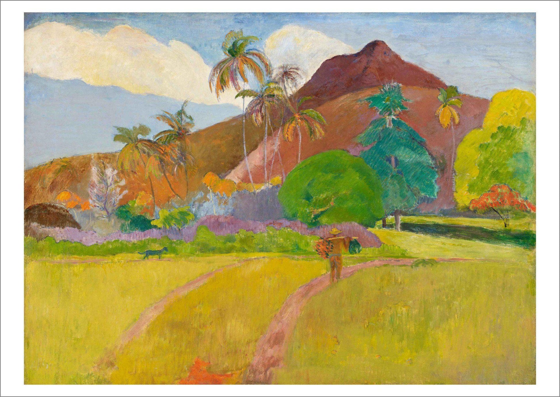 PAUL GAUGUIN: Tahitian Landscape, Fine Art Print - Pimlico Prints