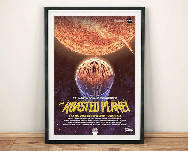 NASA POSTER: Roasted Planet, Galaxy of Horrors Print - Pimlico Prints