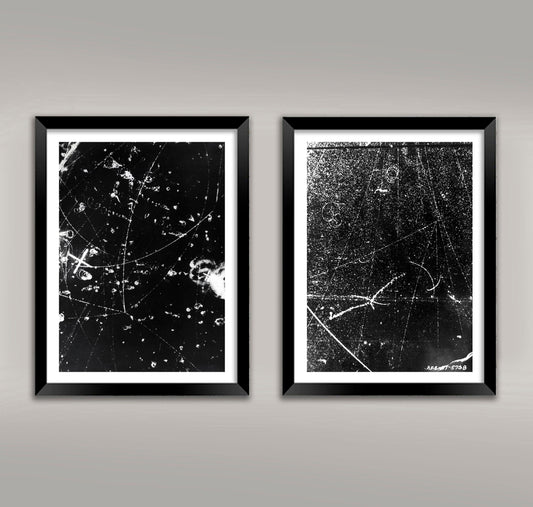 SCIENCE PRINTS: Nuclear Particle Physics Experimental Art - Pimlico Prints