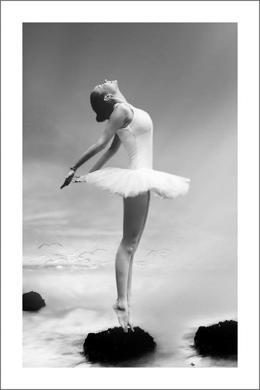 BALLERINA PRINT: Ballet Dancer Photo Art - Pimlico Prints