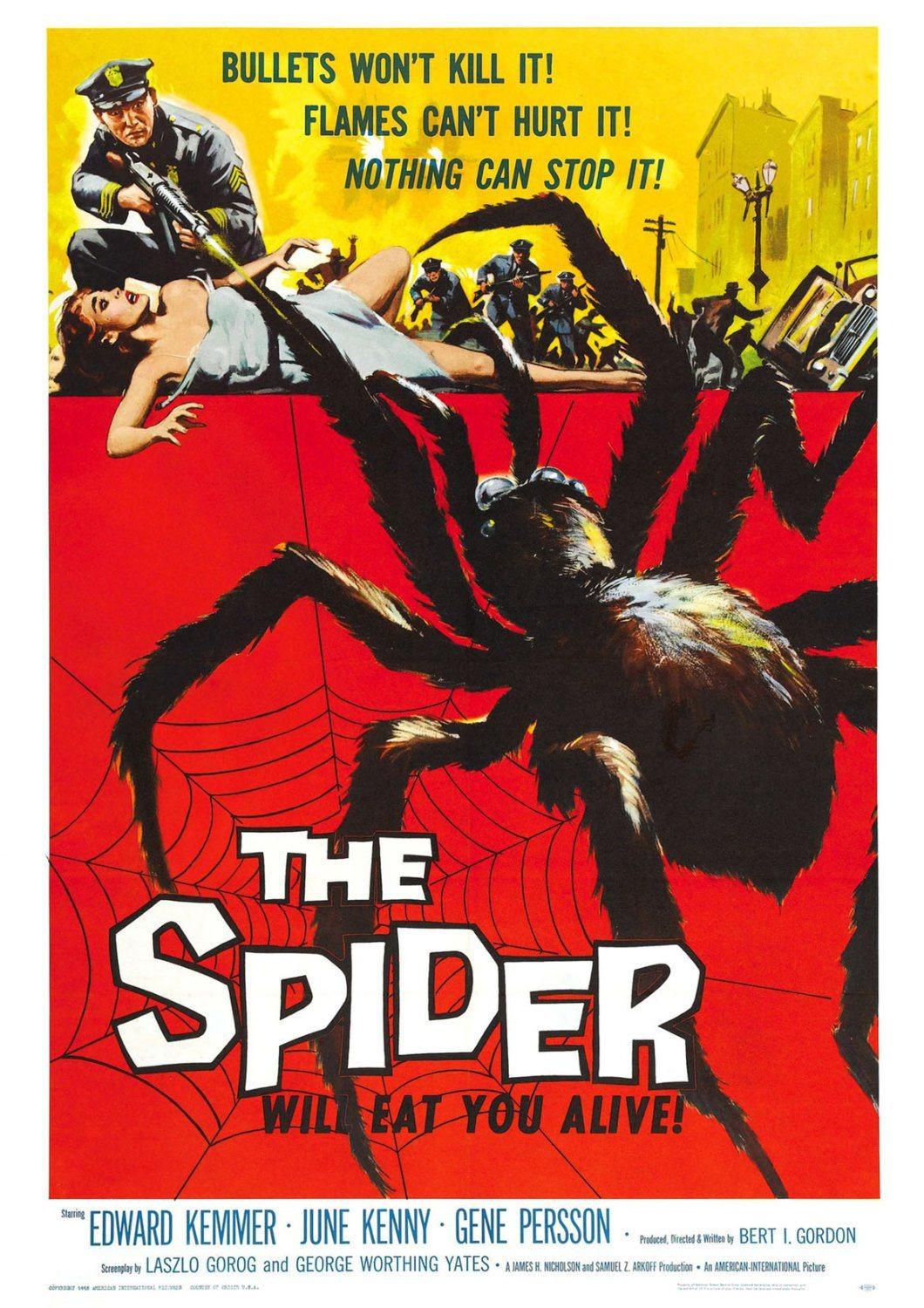 SPIDER FILM POSTER: Cult B-Movie Spider Poster Reprint - Pimlico Prints