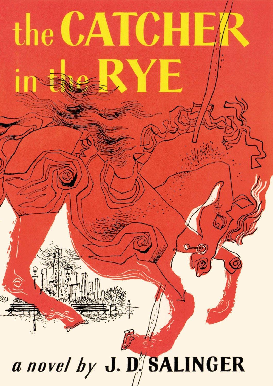 CATCHER IN THE RYE PRINT: Vintage Book Cover Poster Art - Pimlico Prints